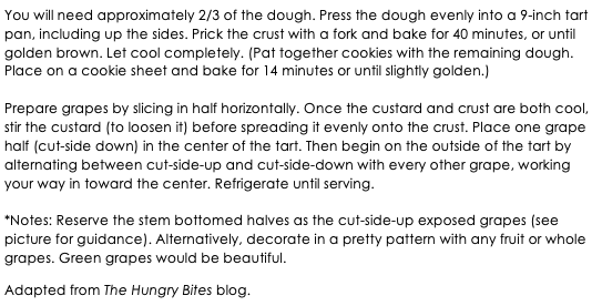 Grape Tart snippet 2