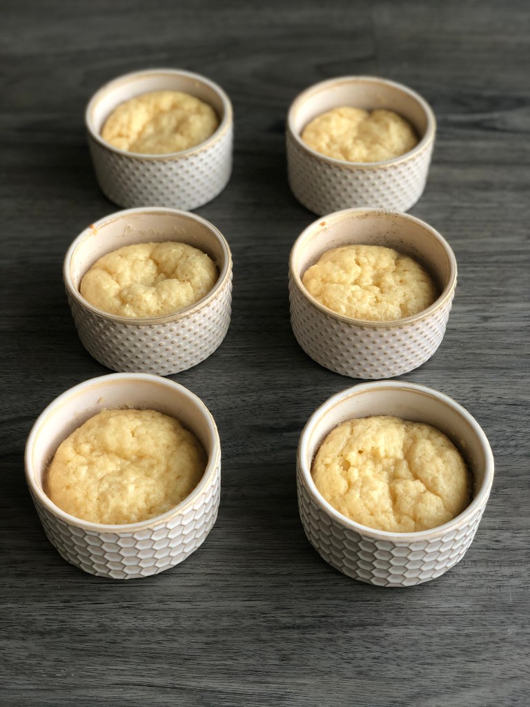 Half pudding, half cake. This recipe is magic! The vanilla bean custard sauce lines the bottom of the cake and the top bakes into a plump vanilla sponge. It’s like sticky pudding but not sticky, instead smooth and custardy. Full of vanilla bean and vanilla extract, this cake is for the vanilla lovers in your life.